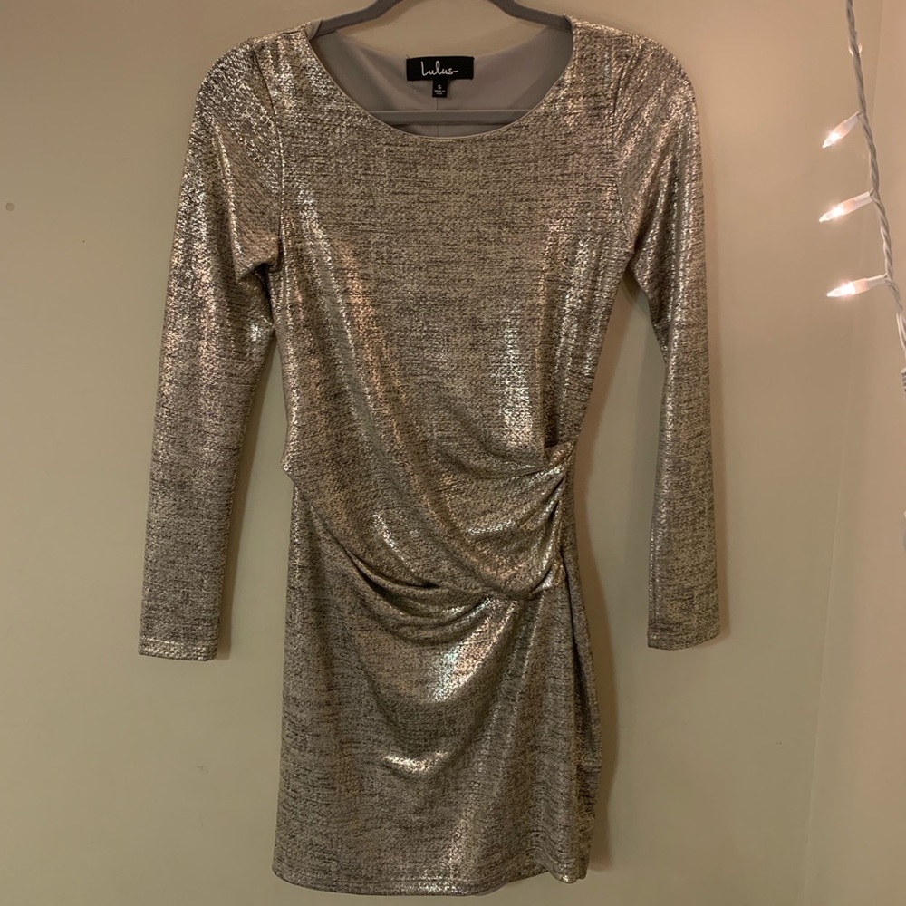 Lulus Gold Dress